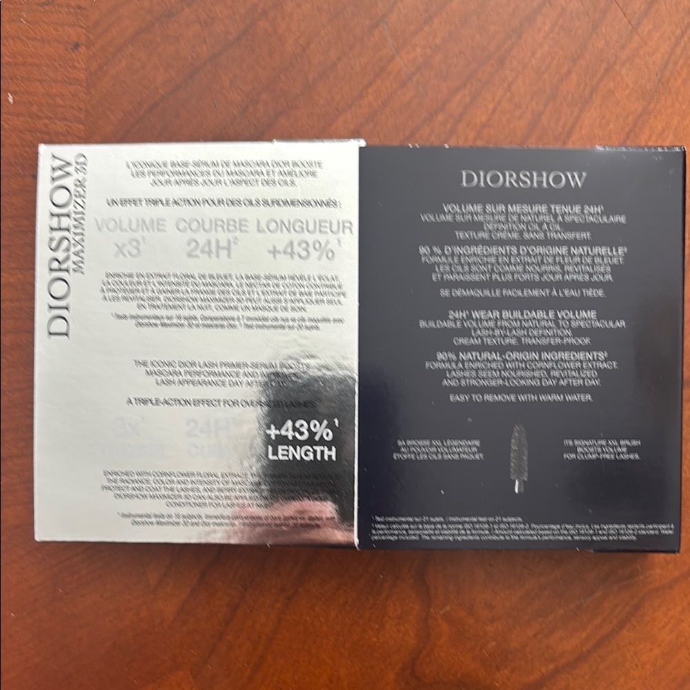 Dior Black Mascara Set with Silver Accents - Picture 4 of 7